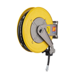 ENROLLADOR DE MANGUERA AUTOMÁTICO DE ACERO PINTADO FIJOS F-460 PARA ACEITE, REFRIGERANTE Y SIMILARES Ø 1/2"15m
