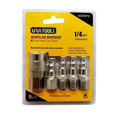 ACOPLES SET DE 5PCS BRONCE