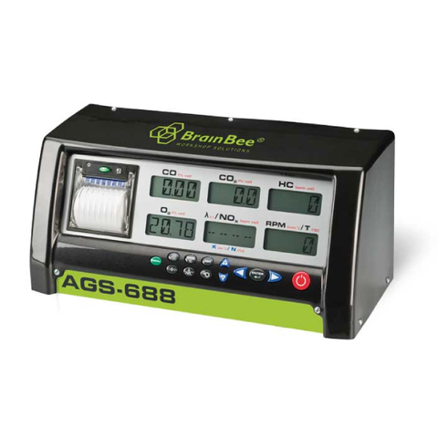 ANALIZADOR DE GASES AGS-688/R MID BRAINBEE BLACK