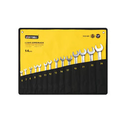 JUEGO DE LLAVES COMBINADA 14PCS 6-24mm