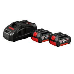 KIT BÁSICO 2 BATERÍAS 18V 4.0 AH + CARGADOR GAL 18V-40 BOSCH de calidad alemana. Kits de Baterías profesional con garantía oficial. Distribuidor autorizado GN REPRESENTACIONES. ¡Compra ahora!